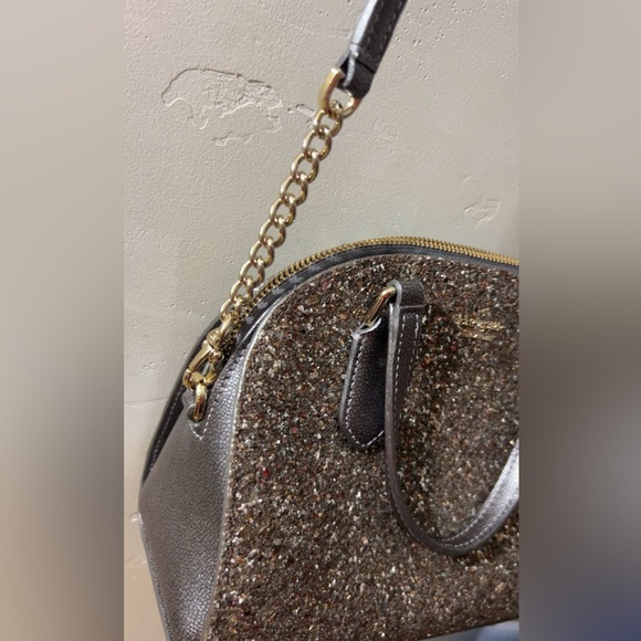 NWOT Kate Spade Chunky Glitter Dome Crossbody Satchel - Picture 16 of 17